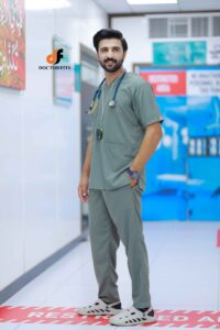 Unisex Pistachio Green Scrub