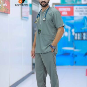 Unisex Pistachio Green Scrub