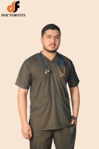 Unisex Olive Green Scrub