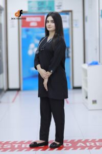 Women Mate Black Scrub