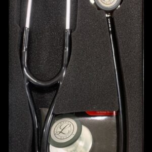 LITTMAN CARDIOLOGY IV STETHOSCOPE LIMITED EDITION  BLACK TUBE STANDARD FINISH CHESTPIECE