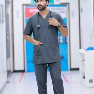 Unisex Divine Gray Scrub