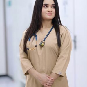 Unisex Royal Beige Scrub
