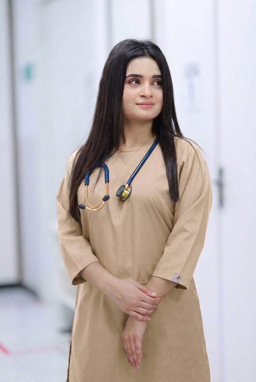 Unisex Royal Beige Scrub